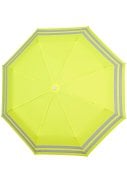Gele reflecterende automatische paraplu van Perletti 5