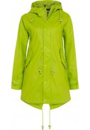 Lime groene dames regenjas / parka HafenCity® van BMS