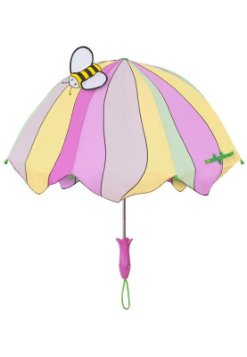 Lotus bloem kinder paraplu met een bij van Kidorable