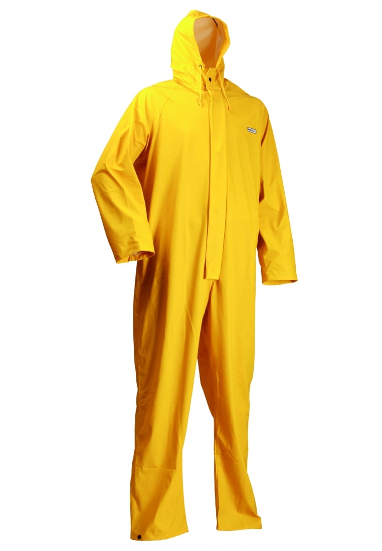 Lyngsøe Rainwear Regenoverall geel (Maat XXL, XL, L, M, S