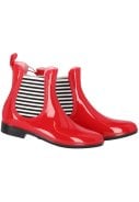 Rode Chelsea enkel regenlaarzen van XQ Footwear 4