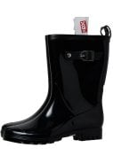 Zwarte PVC dames regenlaars van XQ Footwear 2