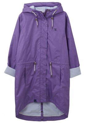 Violet dames regenjas / parka Emily van Lighthouse