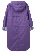 Violet dames regenjas / parka Emily van Lighthouse 2