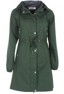 Aalborg Raincoat Dark Khaki van Danefae