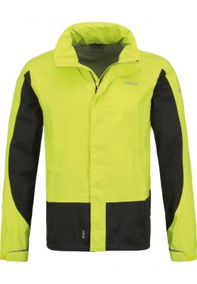 Neon geel en antraciete heren regenjas Lennard van Pro-X Elements 
