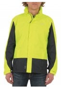 Neon geel en antraciete heren regenjas Lennard van Pro-X Elements  3
