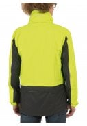 Neon geel en antraciete heren regenjas Lennard van Pro-X Elements  4
