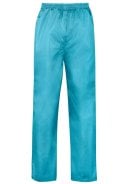 Aqua blauw unisex regenpak Dusch van Bjornson 4