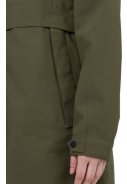 Army green Urban outdoor damesregenjas / parka van Agu 3