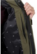 Army groene Urban outdoor long parka regenjas van Agu 10