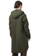 Army softshell A-lijn regenjas van Ilse Jacobsen 3
