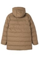 Beige (Brindle) puffer dames regenjas Frost van Tantä  2