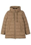 Beige (Brindle) puffer dames regenjas Frost van Tantä 
