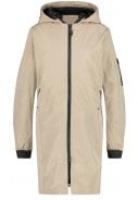 Beige (Cement) Urban outdoor dames regenjas Bomber jacket van Agu 1