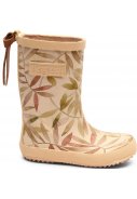 Beige kinderregenlaars Fashion "Beige Leaves" van Bisgaard 4