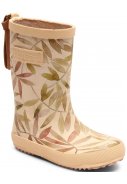 Beige kinderregenlaars Fashion "Beige Leaves" van Bisgaard