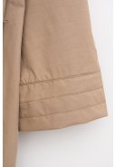 Beige lange dames regenjas Nebel van Tantä 4
