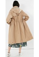 Beige lange regenjas / trenchcoat Fernhall van Joules 9