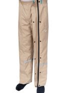 Beige regenbroek met volledige rits van Hello Rain