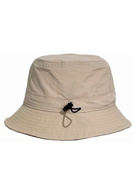 Beige regenhoedje (bucket hat)