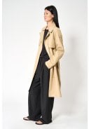 Beige regenjas / trenchcoat Tage van Tantä 8