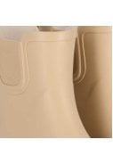 Beige (Sand) damesregenlaars Chelsea Rubber van XQ 2