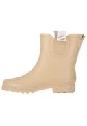 Beige (Sand) damesregenlaars Chelsea Rubber van XQ 3