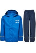 Blauw / donkerblauw kinder regenpak Jonathan van Lego 1