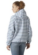  Blauw gestreepte dames regenjas Core Graphic van Helly Hansen 4