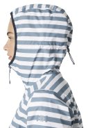  Blauw gestreepte dames regenjas Core Graphic van Helly Hansen 5