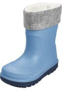 Blauw gevoerde kinder regenlaarzen van Playshoes 2