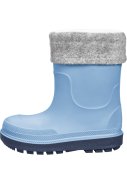Blauw gevoerde kinder regenlaarzen van Playshoes 3