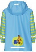 Blauw / groene regenjas muis en olifant van Playshoes 3