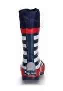 Blauw met wit gestreepte regenlaars Maritime van Playshoes 4