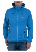 Blauwe 4-way stretch heren regenjas Donovan van Pro-X Elements 3