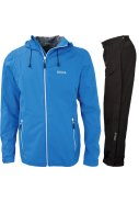 Blauwe 4-way stretch heren regenpak Donovan van Pro-X Elements 1