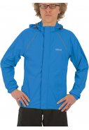 Blauwe ademende heren stretch regenjas Jayden van Pro-X Elements 3