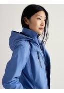Blauwe (Bluebell) dames regenjas Coverack Coat van Seasalt 6