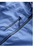Blauwe (Bluebell) dames regenjas Coverack Coat van Seasalt 7