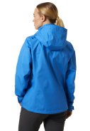 Blauwe dames regenjas Crew van Helly Hansen 2