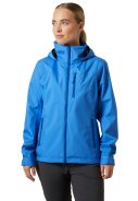 Blauwe dames regenjas Crew van Helly Hansen 3