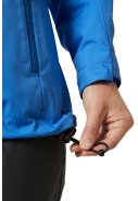 Blauwe dames regenjas Crew van Helly Hansen 5