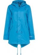 Blauwe dames regenjas / parka HafenCity® van BMS 