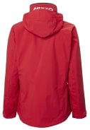 Rode dames regenjas Sardinia 2.0 van Musto 2