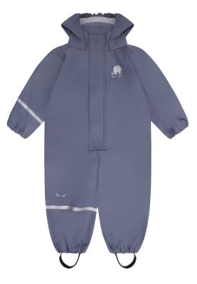 Blauwe (Flint Stone) regenpak (aan één stuk) van CeLaVi 