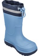 Blauwe gevoerde kinder regenlaarzen van Playshoes