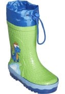 Blauwe / groen regenlaars Dino van Playshoes 1