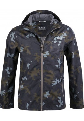 Antraciete camouflage heren regenjas Camou van Pro-X Elements