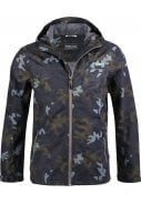 Antraciete camouflage heren regenjas Camou van Pro-X Elements